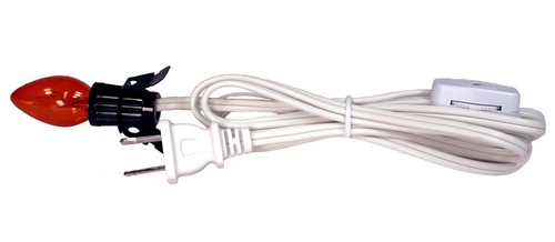 Single light replacement clip - single,